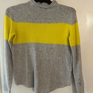 Green stripped sweater